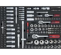 KS TOOLS 1/4 " -1/2 " insieme Zoccolo, 171-tlg. 815.1171 1/1 Systemeinlage