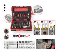 Ks tools 1/4 " + 10 MM Torx- E Innensechskant-Schrauben-Ausdreher-Satz, 34-tlg