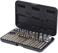 KS Tools 1/4 "+ 3/8 "+ 1/2 " Torx-Steckschlüssel- E Set Bit, 57-tlg 911.4305