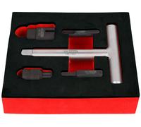 KS Tools 1/4 " + 3/8 " Öldienst-spezialprofil-satz per