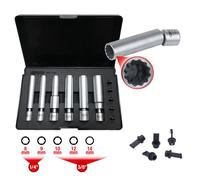 KS TOOLS 1/4 " + 3/8 " Spezial-Glüh E Zoccolo Spina Scintilla Set Con Giunto