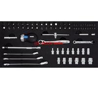 KS Tools 1/4 " insieme Zoccolo 75-tlg. Box Scatola Cricchetti Set Inserto