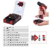 KS Tools 1/4 TORSIONpower Set Bit Torx, eMONSTER, 32 Pezzi
