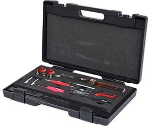 KS Tools 100.1180 Serie utensili per sensori di sistemi controllo pressione dei pneumatici TPMS, 13 pz