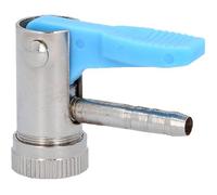 KS Tools 1005060 Nipplo di gonfiaggio pneumatici con leva a bilanciere, Ø 6 mm
