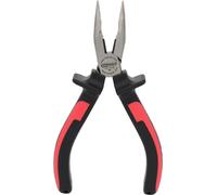 KS Tools 115.1018-E Pinza a punte mezzotonde ERGOTORQUE, piegate, 165mm su rimorchio