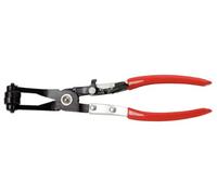 KS Tools 115.1042 Pinza per Fascette Stringitubo Clic, Inclinata, 220 mm