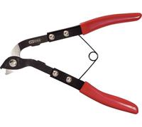 KS Tools 115.1186 Cesoia per Fascette, Inclinata, 220 mm