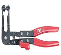 KS Tools 115.1198 Pinza per fascette stringitubi, inclinata