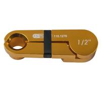 KS Tools 115.1276 Utensile di Sblocco ad Anello, Alluminio, 1/2", Giallo