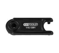 KS Tools 115.1281 Utensile di sblocco p.perni forcelle,metallo,nero