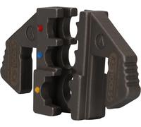 KS Tools 115.1415 Coppia di matrici per capicorda preisolati, Ø 0,5 - 6 mm