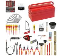 KS Tools 117.0200 - Cassetta degli attrezzi, 124 pezzi, isolamento 1000V