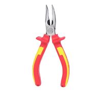 KS Tools 117.1120 Pinza a Punte Mezzotonde VDE Ergotorque, Piegate, 165 mm