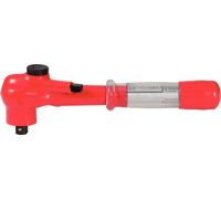 KS Tools 117.1301 Chiave Dinamometrica Isolata con Testa a Cricco Reversibile, 2-27Nm, 1/2"