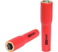 KS Tools 117.1372 Bussola Isolata, Extra Lunga, 14 mm, 145 mm, 1/2"