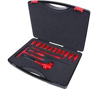 KS Tools 117.1883 1/2" Serie di chiavi a bussola isolate,15 pz