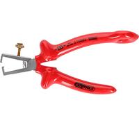 KS Tools 117.2202 1000V Pinza isolata con occhiello di sicurezza per fune di sicurezza