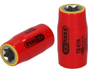 KS Tools 117.2353 1/2" Bussola a inserto Torx-E con isolamento protettivo, E10