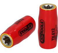 KS Tools 117.2376 3/8" Bussola a inserto Torx-E con isolamento protettivo, E4