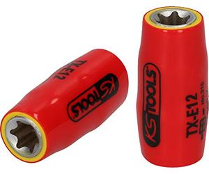 KS Tools 117.2383 3/8" Bussola a inserto Torx-E con isolamento protettivo, E11