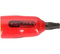 KS Tools Bussola per bit 1/4" con isolamento protettivo per viti Torx, T8 Quantità:1