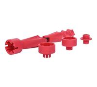 KS Tools 123.0035 Kit chiave di montaggio sede WC, 4 pz