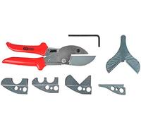 KS Tools 123.0075 Set forbici per flessibili e tubi in plastica, 7 pz