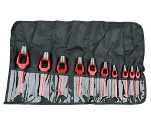 KS Tools 129.2104 Serie di fustelle a cavallotto, 10 pz: