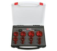 KS Tools 129.5580 Serie di Seghe a Tazza Universali in Cassetta di Plastica, 15 Pezzi