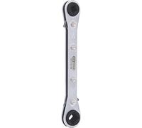 KS Tools Chiave a cricchetto 4-in-1 per refrigerazione e climatizzazione reversibile 130.0122 1 pezzo