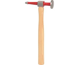 KS Tools 140.2137 Martello per Carrozzieri con Testa Diritta, Tondo/A Punta, 325 mm