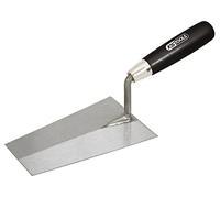 KS Tools 144.0124 Cazzuola per Stuccatura, 220 mm, a Punta Squadrata, Impugnatura in Legno