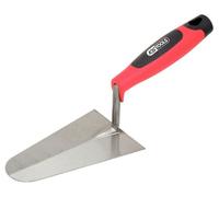 KS Tools 144.0211 Cazzuola per Stuccatura, 160 mm, Tondo, Impugnatura Bi-Componente