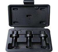 KS Tools 150.1355 Serie per il ripristino filettature dei mozzi ruota, 3 pz