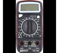 Multimetro digitale professionale, tester automatico AC/DC, amperometro, Ohm