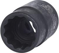KS Tools 150.1702 Bussola poligonale p.avvitatori ad impulsi p.albero motore,24mm