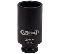 KS Tools 150.1706 Bussola per avvitatori ad impulsi speciali per alberi da trasmissione 1/2", 32mm