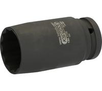 KS Tools 150.1736 3/4" bussola per avvitatore a impulsi per albero motore dodecagonale, a parete sottile, 36 mm