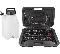 KS Tools 150.1860 Set per il controllo e la pulizia del sistema di alimentazione, 43 pz