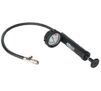 KS Tools Pompa a mano 150.1931 con manometro e tubo, max. 2,5 bar