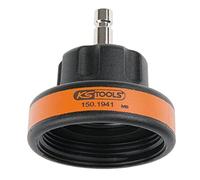 KS Tools 150.1941 Adattatore per impianti di raffreddamento M50 x 2,5, Arancione