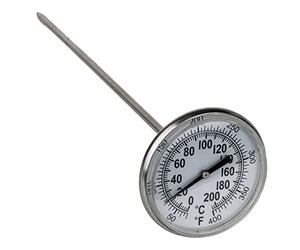 KS Tools 150.1963 Termometro,0-200°C/0-400°F, L210mm