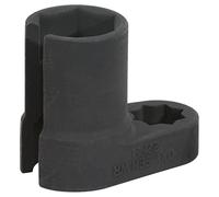 KS Tools 150.2125 Bussola 1/2'' per sonde lambda, scanalata, esagonale, 22 mm