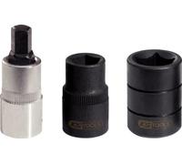 KS Tools 150.2140 Serie bussole p.pinze freni,3 pz