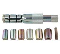 KS Tools 150.2380 Serie utensili per centraggio frizioni con boccole, 9 pz Ø24,0-36,0mm