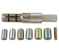 KS Tools 150.2390 Kit utensile fissaggio frizione Ø 23,0 - 35,0 mm con bussole di centratura per Renault, 9 pz