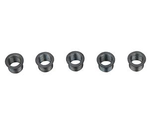 KS Tools 150.5056 Boccola filettata con fascetta L=12 mm, filett. int.=M10x1,25/filett. est.=M12x1,25, confezione da 5