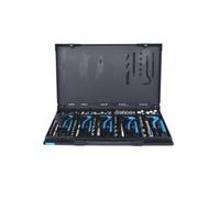 KS Tools Kit riparazione filetti 150.6150 - Acciaio inossidabile M5-M12, 130 pezzi