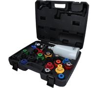 brilliant-tools Set imbuti riempimento olio KS 150.9130 MASTER, braccio angolare ruotabile 24 pz